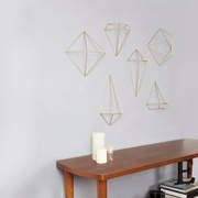 Umbra dekoracja ścienna Pisma 3 D, złota