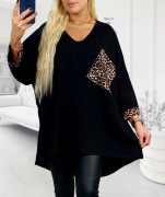 Tunika bawełniana PLUS SIZE PANTERKA  L-5XL 