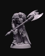 Szkielet Dowódca - Figurka 32mm 14K zgodna z DnD RPG Pathfinder Warhammer