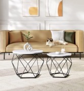 Stoliki geometryczne kosze