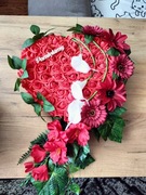 Kompozycja, stroik na grób, cmentarz 