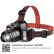 Latarka czołowa T51 akumulatorowa lampa LED