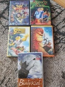 Bajki na DVD. 4 szt. Toy Story 3,  T.ogród, Sponge Bob,  Biały Kieł