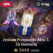 [GWARANCJA] ZESTAW PRZEPUSTKI / PASS BUNDLE (2650RP) w League of Legends
