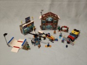 LEGO City 60203 Ski Resort / komplet figurek / instrukcje + pudełko 