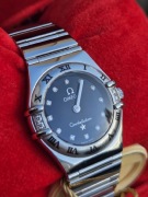 Omega Constellation 1566.56 z 16 diamentami pełny zestaw sklepowy