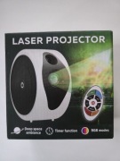 Projektor Gwiazd Laser LED RGB z pilotem