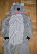 51#  Miś Koala strój piżama kombinezon  9/10 lat_134/140 cm
