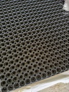 Wycieraczka gumowa ażur 60x80cm 16mm ażurowa zewnętrzna