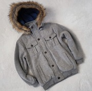 Cool Club bluza z  ocieplana r.134 kapturem