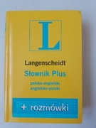 Słownik Plus polsko-angielski angielsko-polski + rozmówki
