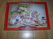 CASTORLAND PUZZLE 500, ułożony, nie sklejony!