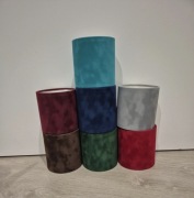 Welurowe pudełka flower box bez górnej pokrywy 