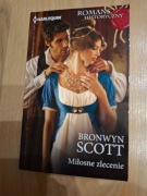 książka harlequin romans historyczny 432 Bronwyn Scott miłosne zlecenie