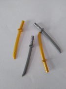 Lego Ninjago broń miecz katana szabla 4 sztuki 