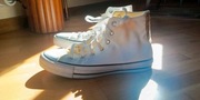 Trampki Converse Chuck Taylor- biało- żółte. 