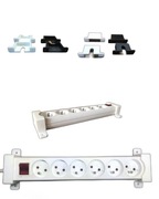 Uchwyt do mocowania listw elektrycznych