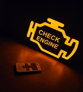 Check Engine LED lightbox - Stojąca lampka - Gadżet