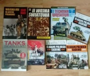 Zestaw militarnych książek Tanks czołgi mundury 