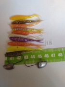 Gumy jaskółki główki -komplet