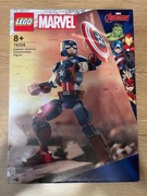 LEGO SUPER HEROES 76258 Figurka Kapitana Ameryki do zbudowania zestaw 310el