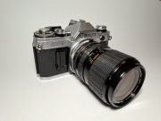 CANON AE-1 z obiektywem SIGMA 35-70