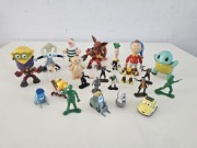 Figurki małe mix różne zestaw