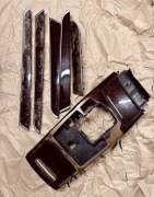 Dekory audi a6 c6 quattro start stop drewno 