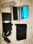 Retro mini laptop Dialogue Flybook Windows XP + dodatkowa bateria