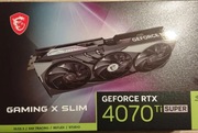 MSI GeForce RTX 4070 Ti Super Gaming X Slim 16GB z gwarancją!