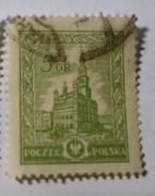 Zestaw z 25 znaczków pocztowych Fi 208. 1925 5 gr 