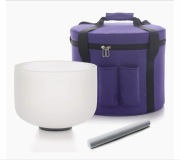 Kryształowa misa dźwiękowa do Jogi Joga 10cali Nowa