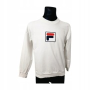 BLUZA M S MĘSKA FILA BAWEŁNA KLASYK DRES BLUZKA BIALUTKA +