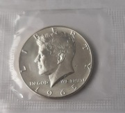 1965 - moneta 1/2 dolar 1965 r. Kennedy