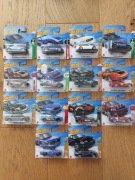 Kolekcja Hot wheels. BMW, Mercedes, Audi, Volvo i inne. 14 modeli