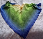 Chusta ręcznie robiona na szydełku 