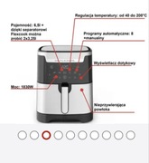 Frytkownica bezttuszczowa, Tefal Easy Fry&Grill XXL EY801D