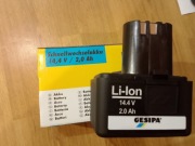 Akumulator Gesipa 14,4 2Ah