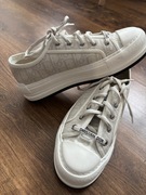 Buty sneakersy na platformie skóra Dior 