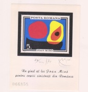 Colita unlaced powódź Ioan Miro-5 lei -24-08-70