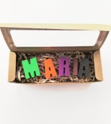 Personalizowane Kredki Świecowe z Wosku Pszczelego MARIA Eko Prezent 