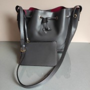 Szara torebka damska torba na ramię bag