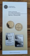 Folder NBP 2021 Ignacy Daszyński 100 zł i 10 zł