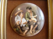 Obrazek na porcelanie 13x13cm.