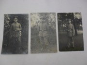 STARE ZDJĘCIA MUNDUR NIEMCY I WOJNA ŚWIATOWA 3 SZT.FELDPOST