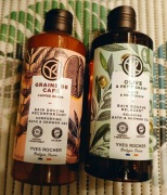 zestaw Żel pod prysznic kawa oliwka 2x 400 ml Yves Rocher 2 w 1