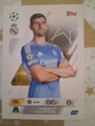 TOPPS MATCH ATTAX 2025-2026 BASE CARD THIBAUT COURTOIS REAL MADRYT 119