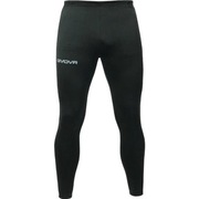 Spodnie legginsy termoaktywne Givova slim czarne męskie sportowe nowe L/XL