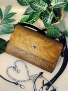 Torebka drewniana handmade