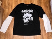 T-shirt z nadrukiem czaszki